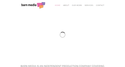 Desktop Screenshot of barnmedia.co.uk